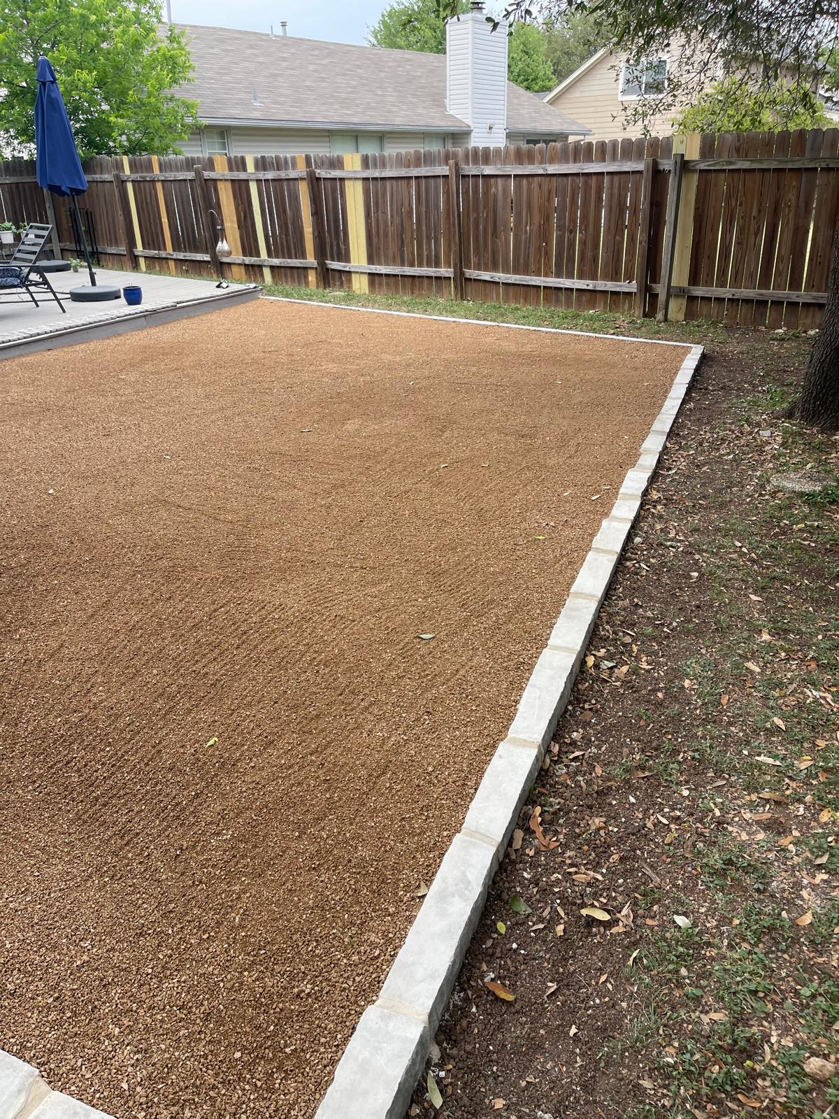 Decomposed Granite Patio