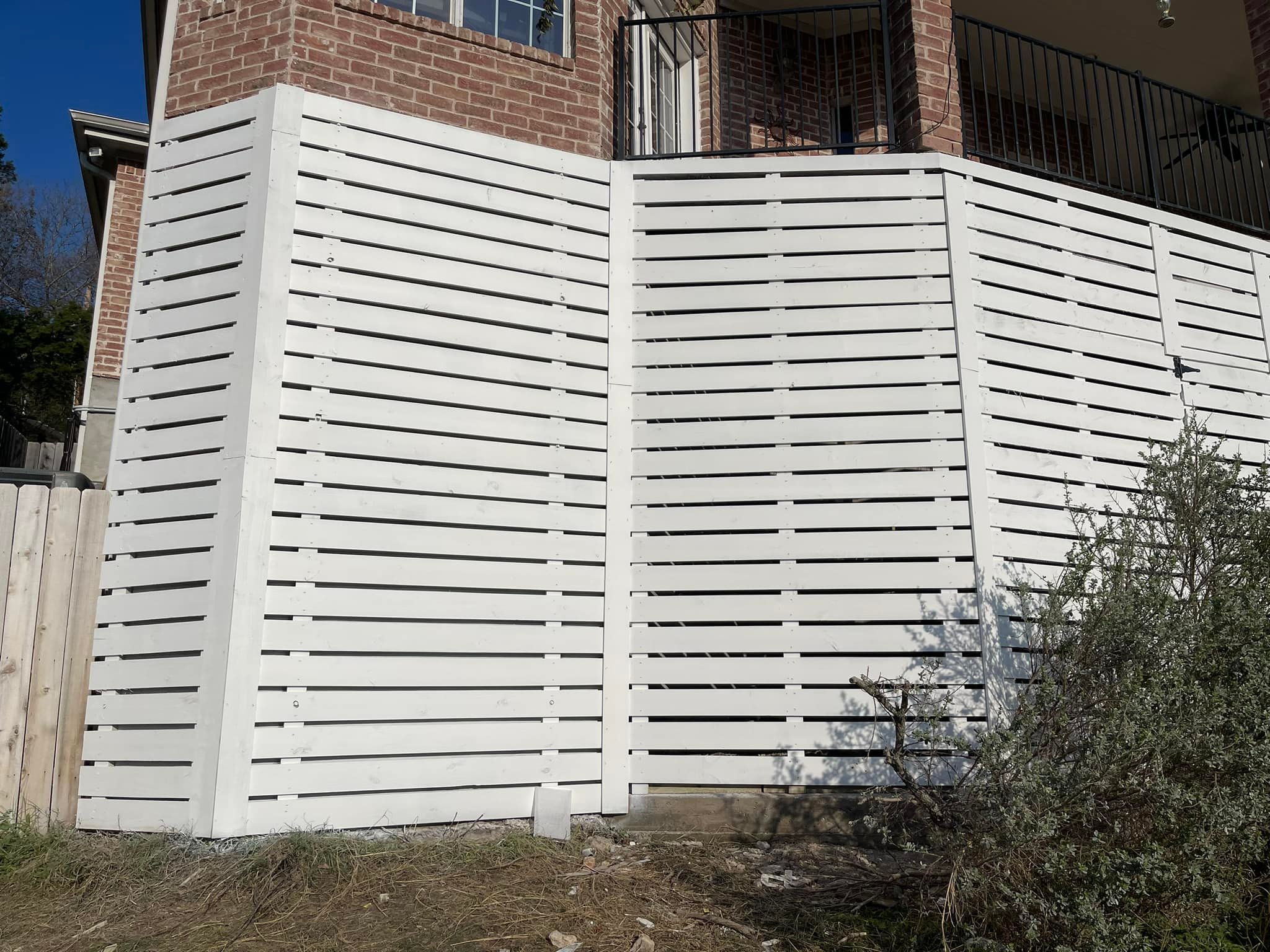 Modern Privacy Fence