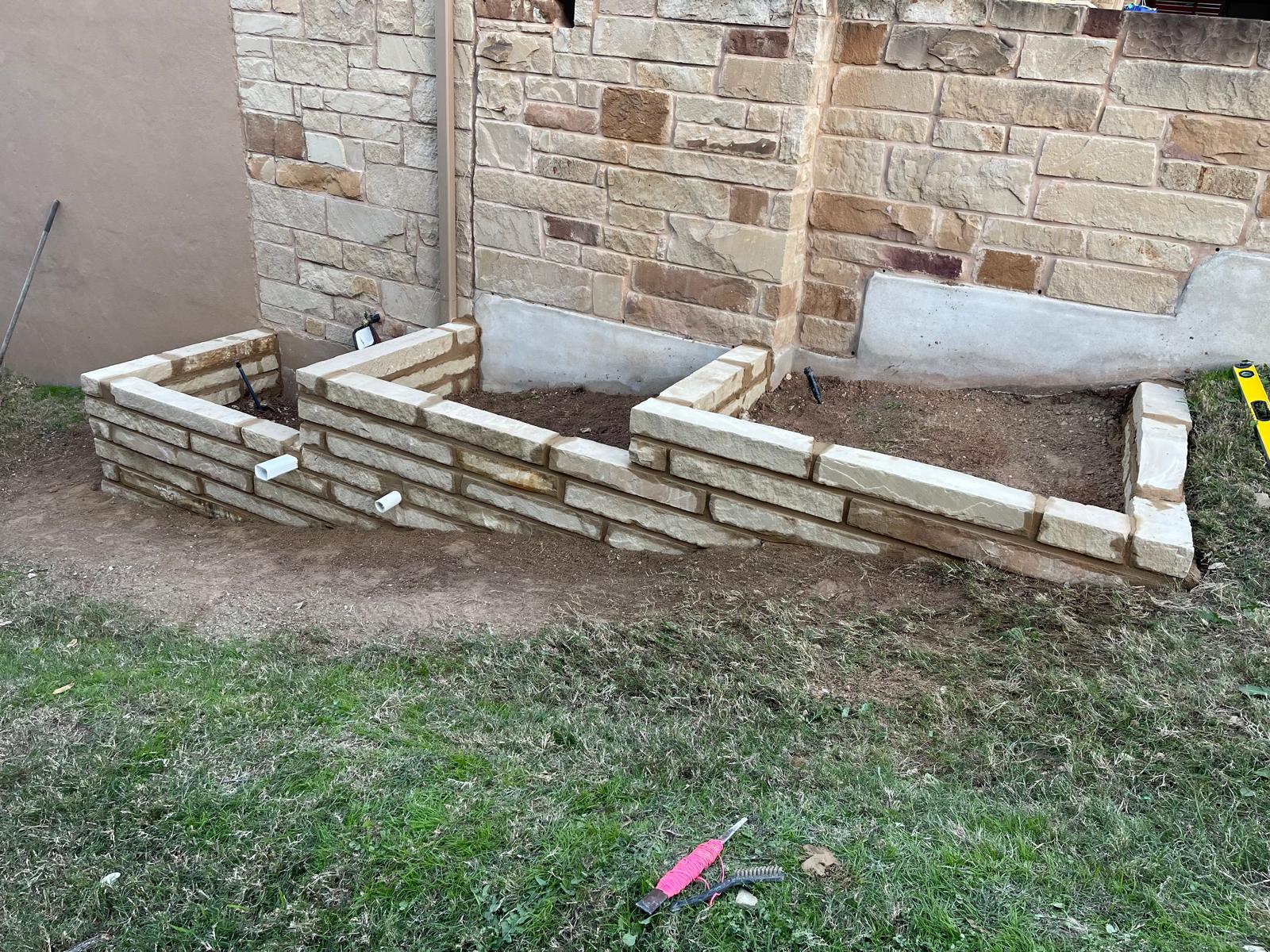 Stone Wall — Planter Frames